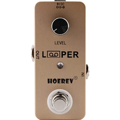 Immagine di HOEREV Guitar Loop Stazione Effetti Looper Per Chitarra Nessun Alimentatore Incluso