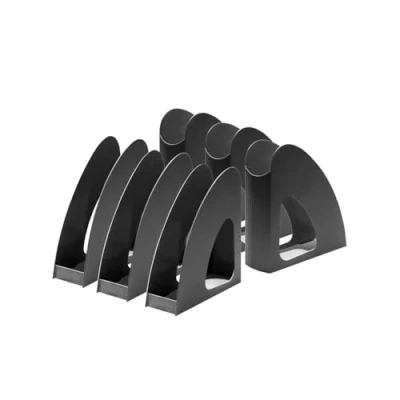 Immagine di HAN Re LOOP 16218 913 Porta riviste DIN A4, C4 Nero Plastica riciclata 1 pz.