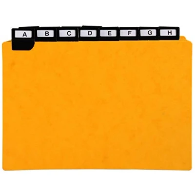 Immagine di Exacompta, Accessori per classificatore, Divisori Schede guida
