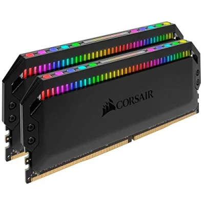 Immagine di Corsair DOMINATOR PLATINUM RGB Kit di Memoria per Desktop a Elevate Prestazioni, DDR4 2 x 8 GB, 3200 MHz, Nero