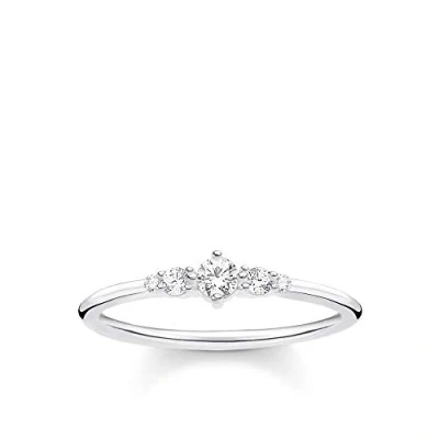 Immagine di Thomas Sabo Anello da donna argento sterling 925 TR2324 051 14, 56, argento, zirconi