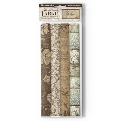 Immagine di Stamperia Tessuto per scrapbooking, album, bullet journalling and more poliestere, canto be sewn by mano or machine, adatto colla artigianale, perfetto artigianato e velenatura (Old Lace) (4