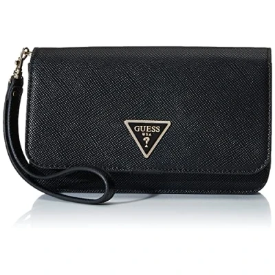 Immagine di Guess Atene Society Satchel Portafoglio, Donna, Taglia: One Size, Musta