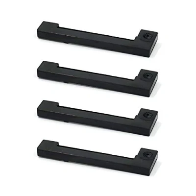 Immagine di Printerfield Ink Ribbon Ricambio di inchiostro in da 4 confezioni per ERC 09 Nero