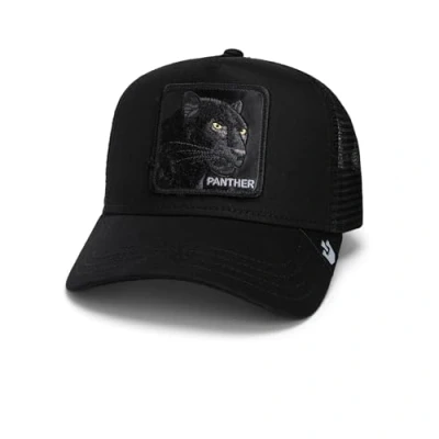 Immagine di Goorin Bros. The Black Panther Pantera Core Nero Berretto da Camionista Regolabile