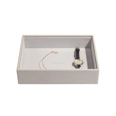 Immagine di Stackers Taupe Classic Portagioie a forma di Chunky Jewellery Layer