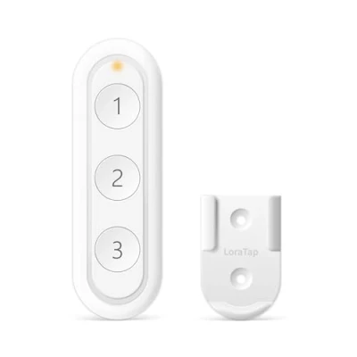 Immagine di LoraTap Telecomando ZigBee Portatile a 3 Tasti Controllo Intelligente per Tapparelle e Luci in Casa, Compatibile con Smart Life App, Richiede Hub