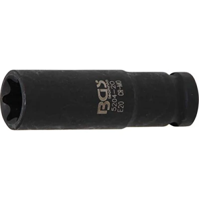 Immagine di Bgs Kraft profilo E BUSSOLE, 12,5 mm, Profonda, E20, 1 pezzi, 5204 20