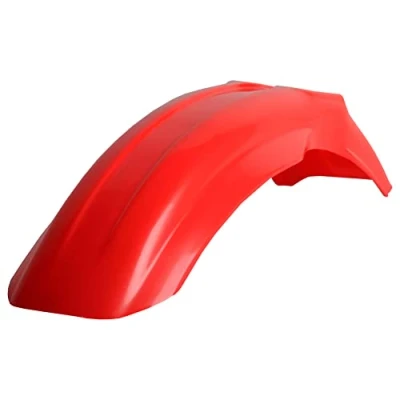 Immagine di Polisport 8563300001 Parafango Anteriore Replica OEM Realizzato in plastica Lucida Durevole e Resistente Compatibile con Le Moto Honda Colore Rosso