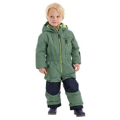 Immagine di firstinstinct by killtec bambini Tuta da sci/tuta neve con cappuccio, impermeabile FISW 31 MNS ONPC, forest green, 98, 39908 000