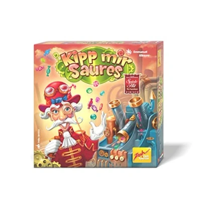 Immagine di Zoch 601105154 Kipp Mir Saures Gioco tridimensionale in Nasch, da 2 a 4 giocatori, per bambini partire dagli 8 anni