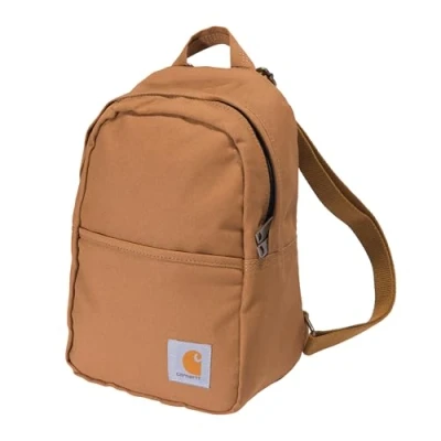 Immagine di Carhartt Classic Mini, Zaino Resistente Impermeabile con Spallacci Regolabili, Marrone, Taglia Unica