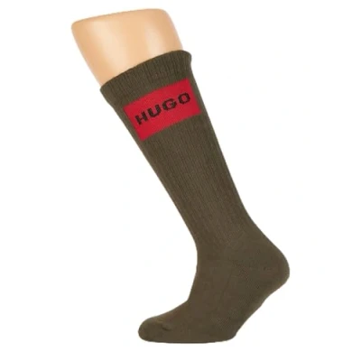 Immagine di HUGO 2P QS Rib Lab col CC Calzini_Corti, Dark Beige257, 43 46 Uomo