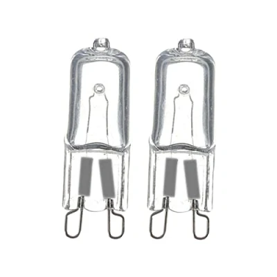 Immagine di 2 Pezzi Lampadine G9,Lampada Alogena G9 Dimmerabile, Bianco Caldo 2800K, 42W 630 Lumen