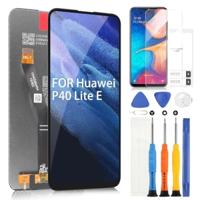 Immagine di Schermo per Huawei P40 Lite E ART L28 L29 L29N LCD Display Touch Digitizer Parti di Riparazione con Strumenti(6.39&quot;,Nero)