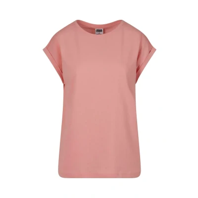 Immagine di Urban Classics Extended Shoulder Tshirt basic, Donna, Taglia: Small, Lemonadepink