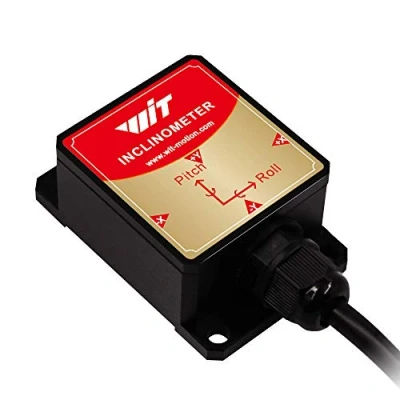 Immagine di [Accelerometro di industriale+inclinometro] HWT905 TTL MPU 9250 Giroscopio a 9 assi+angolo(precisione XY 0,05)+bussola digitale, compensazione della temperatura e magnetometro, impermeabile IP67