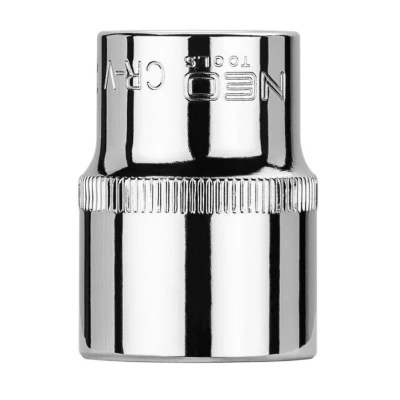 Immagine di NEO TOOLS 08 021 Serie di bussole 1/2 3124 21 mm Acciaio al cromo vanadio SuperLock