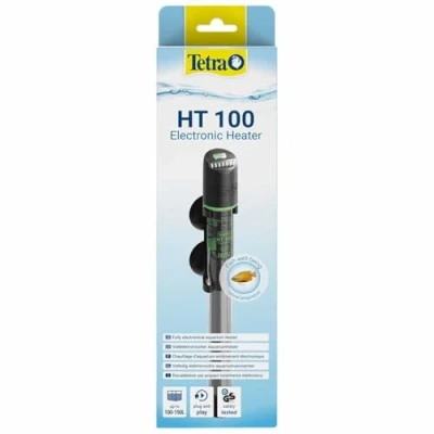 Immagine di Tetra HT 100 Potente riscaldatore per acquari Completamente Elettrico con LED di Stato a 3 Livelli Il Controllo della Temperatura da 150 L