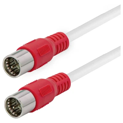 Immagine di Maxtrack Antenna, SAT Cavo [1x Spina a F 1x F] 6 m Bianco
