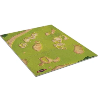 Immagine di Titan Forge Bloodfields Battleboard Foldable Battle Board For and Gridwars use with 32mm Scale Miniatures Age 14+