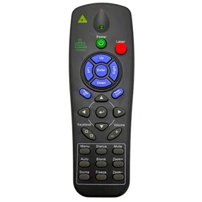 Immagine di Leankle Telecomando 5041841300 per Vivitek Proiettori D5500, D732MX, D735VX, D825ES, D825EX, D825MX, D835, D837, D850, D851, D853W, D855ST, D857WT, D859, D863, D865W, D867, D871ST, D873ST, D875ST