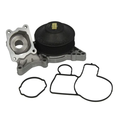 Immagine di HEPU P418 Pompa acqua con puleggia cinghia Poly V incl. Kit guarnizioni meccanico per trasmissione BMW: 5 Sedan, Touring, X5