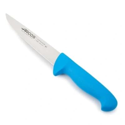 Immagine di Arcos Serie 2900 Coltello Scannare Macellaio Bistecca Lama Acciaio Inossidabile Nitrum 160 mm Manico Polipropilene Colore Blu