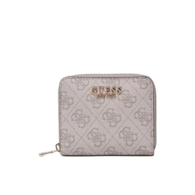 Immagine di Guess Zamira Small ZIP Around Portafoglio Dark taupe, Donna, Taglia: One Size, taupe