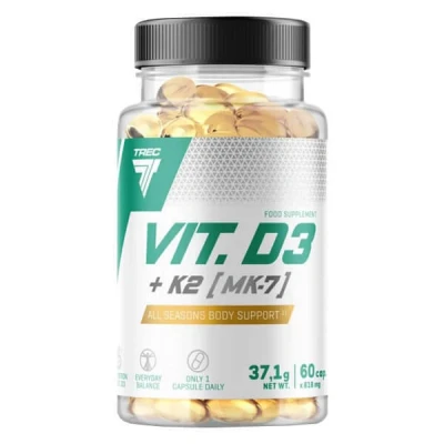 Immagine di Trec Vit. D3 + K2 MK7, 60 capsule