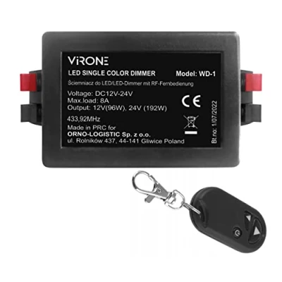 Immagine di VIRONE WD 1 Dimmer LED 12 24VDC RF con Telecomando