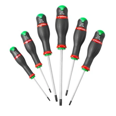 Immagine di Facom ATX.J6 Set di 6 giradischi PROTWIST® per viti TORX®, colore: Nero