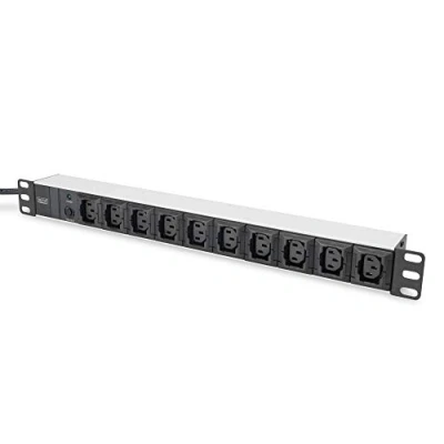 Immagine di Digitus DN 95404 19 pollici Multipresa per armadio rack 1 U Presa IEC C13 10A Nero