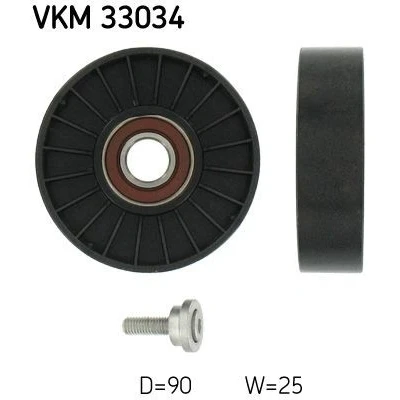 Immagine di SKF VKM 33034 Galoppino con materiale di fissaggio CITROËN: Xsara Coupe