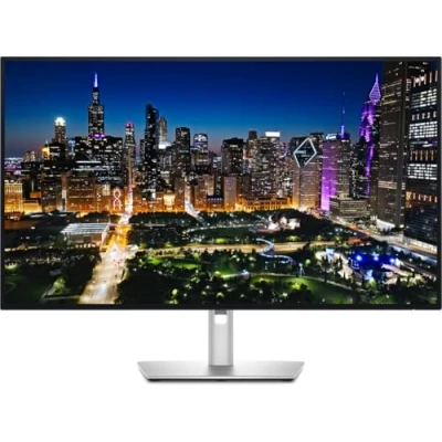 Immagine di DELL ULTRASHARP U3225QE Monitor PC 80 cm [31.5] 3840 x 2160 Pixel 4K Ultra HD LCD Nero, Argento (DELL 32 TB HUB MON)