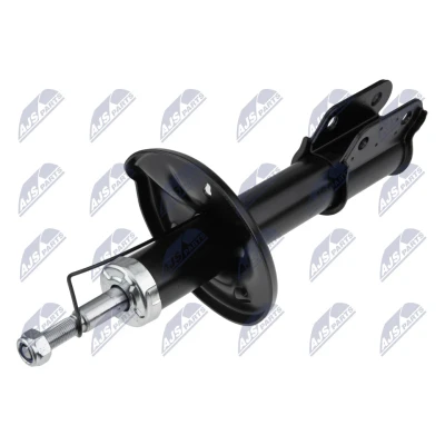 Immagine di NTY A CH 043 Ammortizzatore Assale anteriore Dx pressione del gas doppio tubo tipo McPherson Spina superiore, Collare inferiore