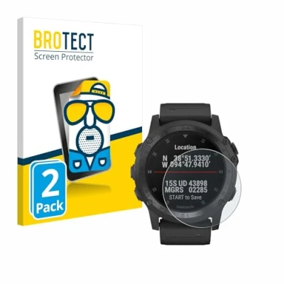 Immagine di brotect Pellicola Protettiva Opaca per Garmin D2 Charlie/Tactix Charlie Anti Riflesso (2 Pezzi)