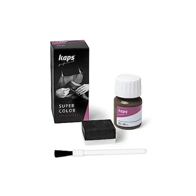 Immagine di KAPS Super Color, Colorante per Pelle Naturale, Ecopelle e Tessuto, Tinta da 25ml (105 Pony)