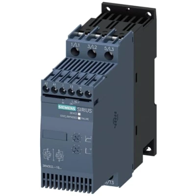 Immagine di Siemens 3RW3027 1BB04 3RW30271BB04 Avviatore soft starter Potenza motore A 400 V 15 kW 480 Corrente nominale 32