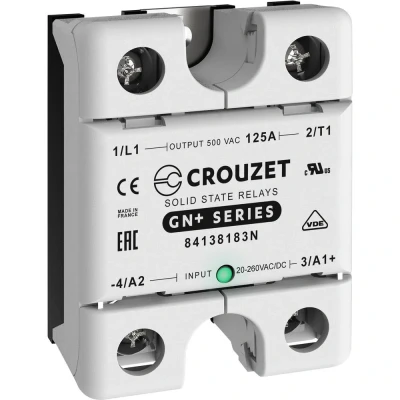 Immagine di Crouzet Relè semiconduttore GNP125UZ Corrente di carica (max): 125A Tensione commutazione 500 V/AC speciale