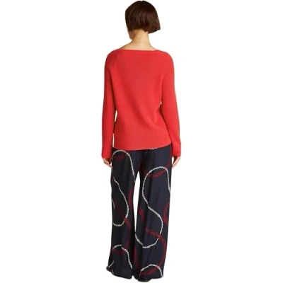 Immagine di Pull a maniche lunghe con scollo rotondo stile marinaro