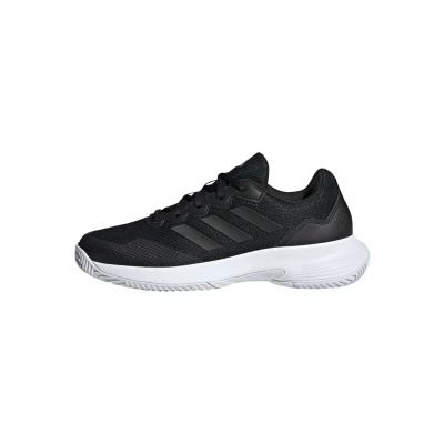 Immagine di adidas Performance Gamecourt 2 Scarpe da tennis per tutte le superfici core black silver metallic, Donna, Taglia: 36 2/3