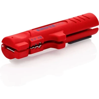 Immagine di Knipex 16 64 125 SB Werk Utensile di sguainatura Adatto per Cavo piatto, Cavi rotondi, ambienti umidi 4 fino a 13 mm 0.8 2.5 mm²