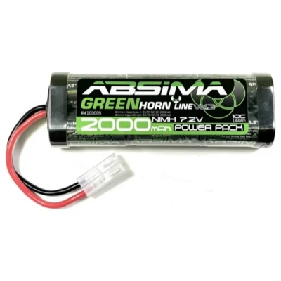Immagine di Absima Batteria ricaricabile NiMh 7.2 V 2000 mAh Softcase Tamiya