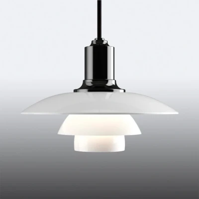 Immagine di Louis Poulsen PH 2/1 lampada a sospensione, nera