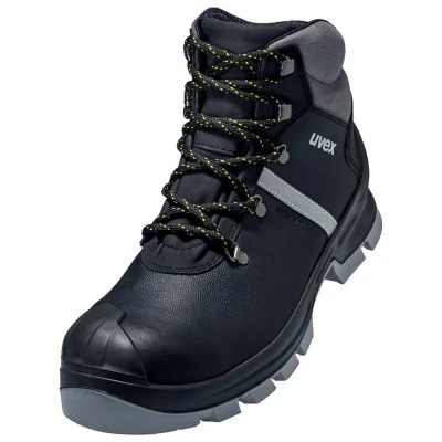 Immagine di uvex 2 construction 6510243 Stivali di sicurezza S3 Taglia delle scarpe (EU): 43 Nero, Grigio 1 Paio/a