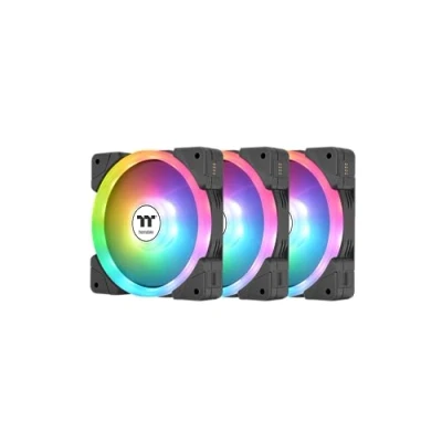 Immagine di Thermaltake CL F169 PL12SW A Ventola per PC case Bianco (L x P) 120 25 mm incl. Illuminazione LED