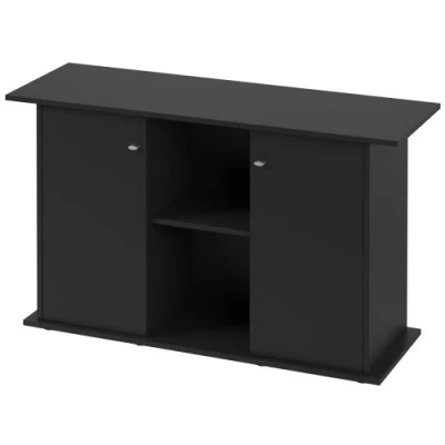Immagine di Hydor Mobile per Acquari STAND DUBAI 120, in Legno, Ante Push Pull, Resistente all&#039;Acqua, Piedini Regolabili, Nero