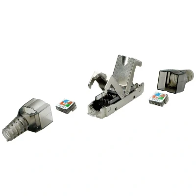 Immagine di Value Rete Adattatore CAT 6A Argento (Metallizzato)