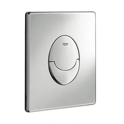 Immagine di Grohe Skate Air Piastra Di Azionamento, Cromo, 38505000, 8.15 x 6.61 0.01 cm; 386 grammi